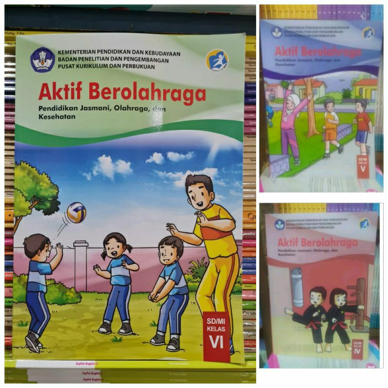 OBRAL Buku SD Aktif Berolahraga Kelas 4 5 6 Diknas