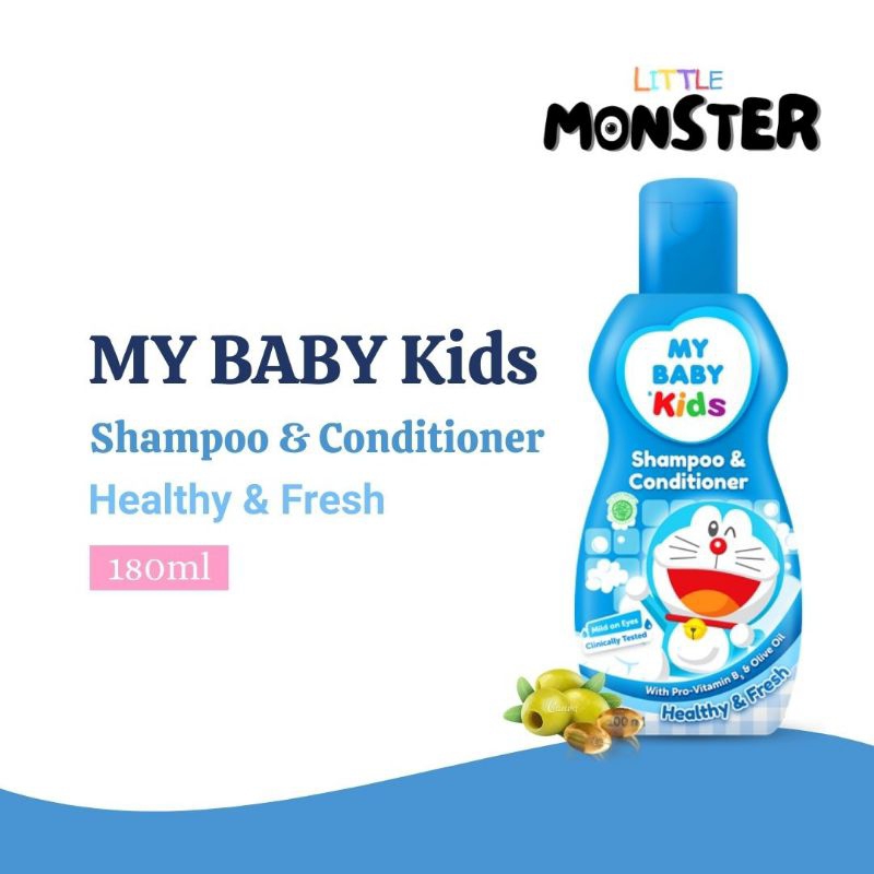 MY BABY Kids Shampoo & Conditioner - Sampo Anak 180ml