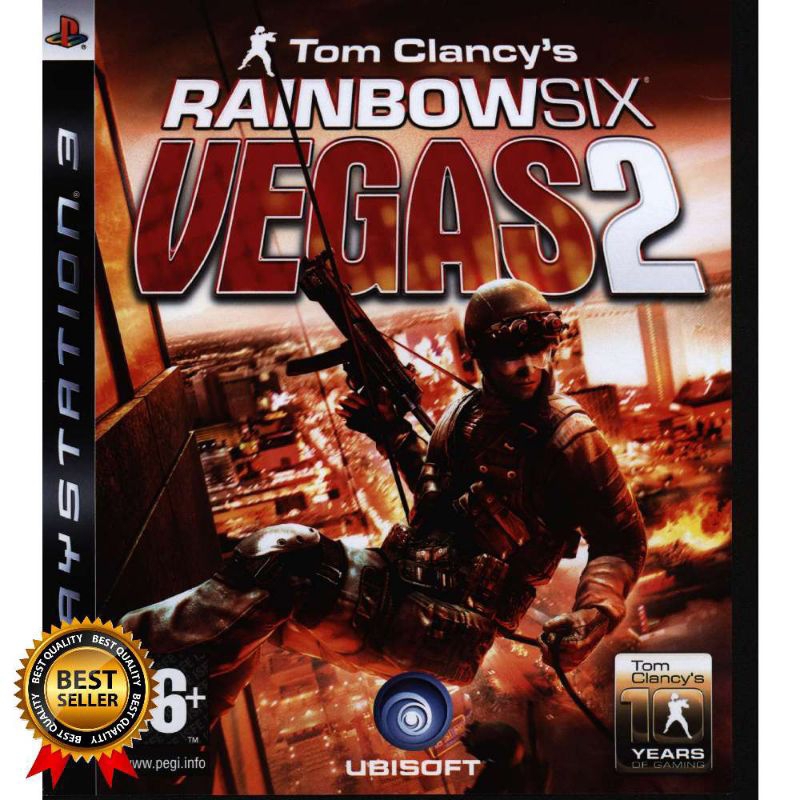 Kaset Game Flashdisk PS3 CFW OFW HEN Tom Clancys Rainbow Six Vegas 2