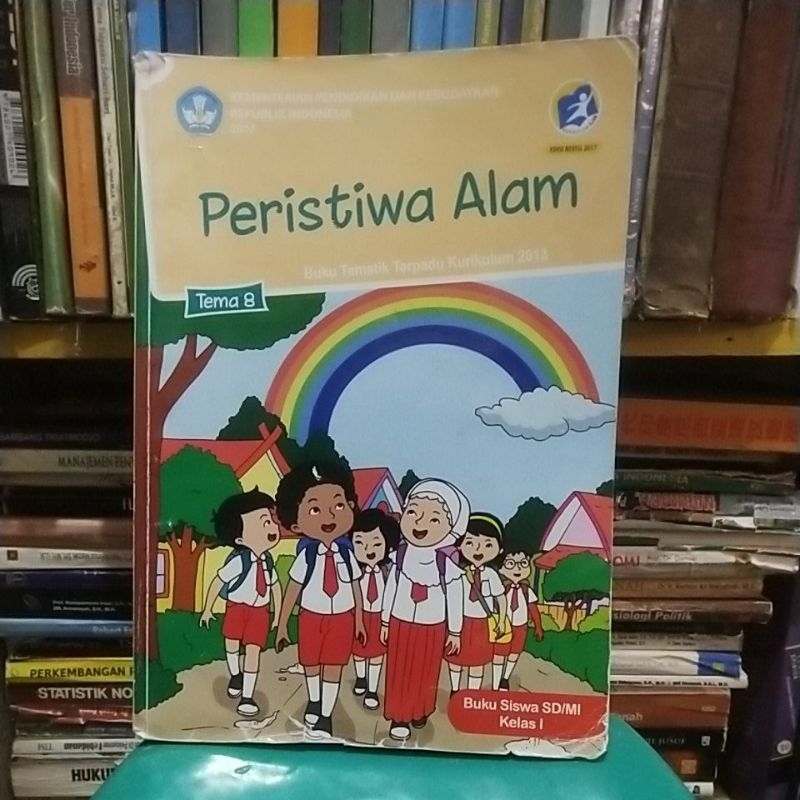 buku tema 8 peristiwa alam kelas 1 sd