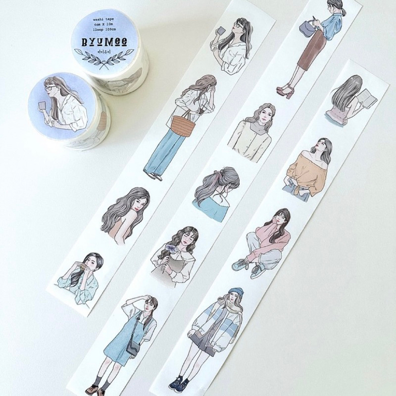 

[Sample] Byumee Washi Tape