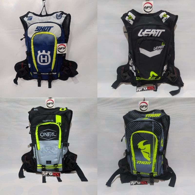 TAS PUNGGUNG TRAIL TOURING TRABAS ADVENTURE HYDROPACK HUSQVARNA LEAT ONEAL THOR