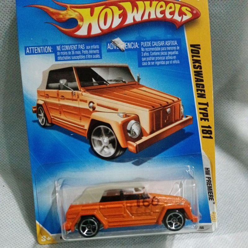 hot wheels VOLKSWAGEN TYPE 181 HW PREMIERE '09