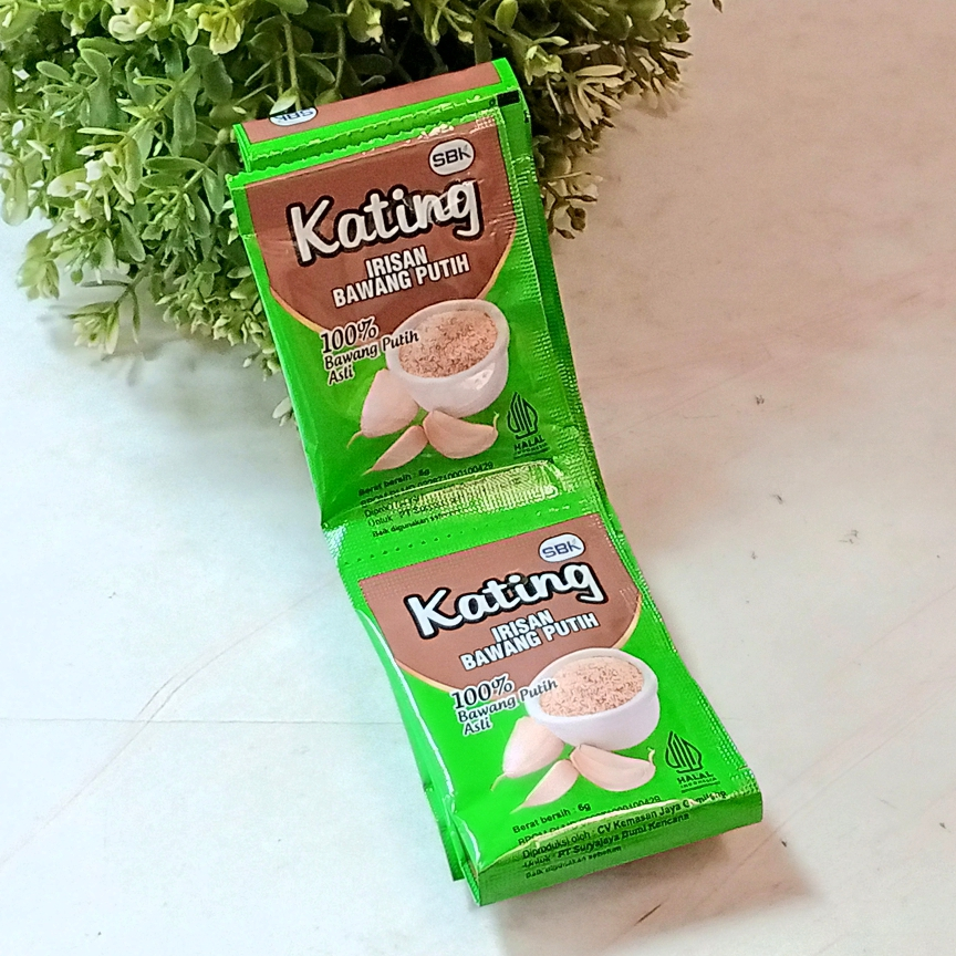 

Kating Irisan Bawang Putih Renceng 6grx12pcs