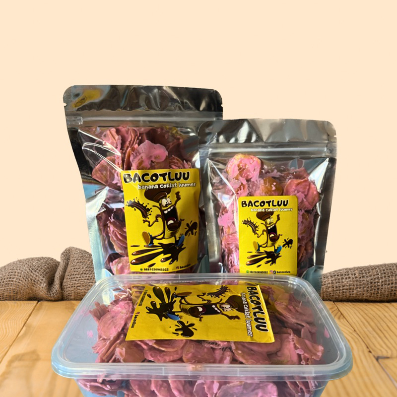 

banana coklat luumer varian strawberry