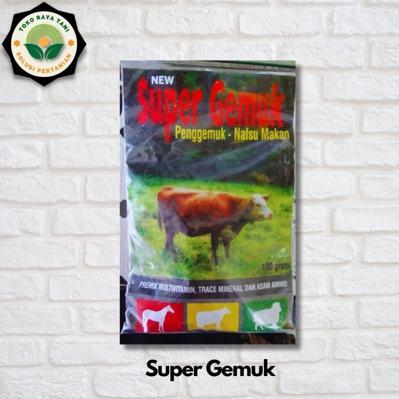 Jual Super Gemuk Suplemen untuk Sapi dll