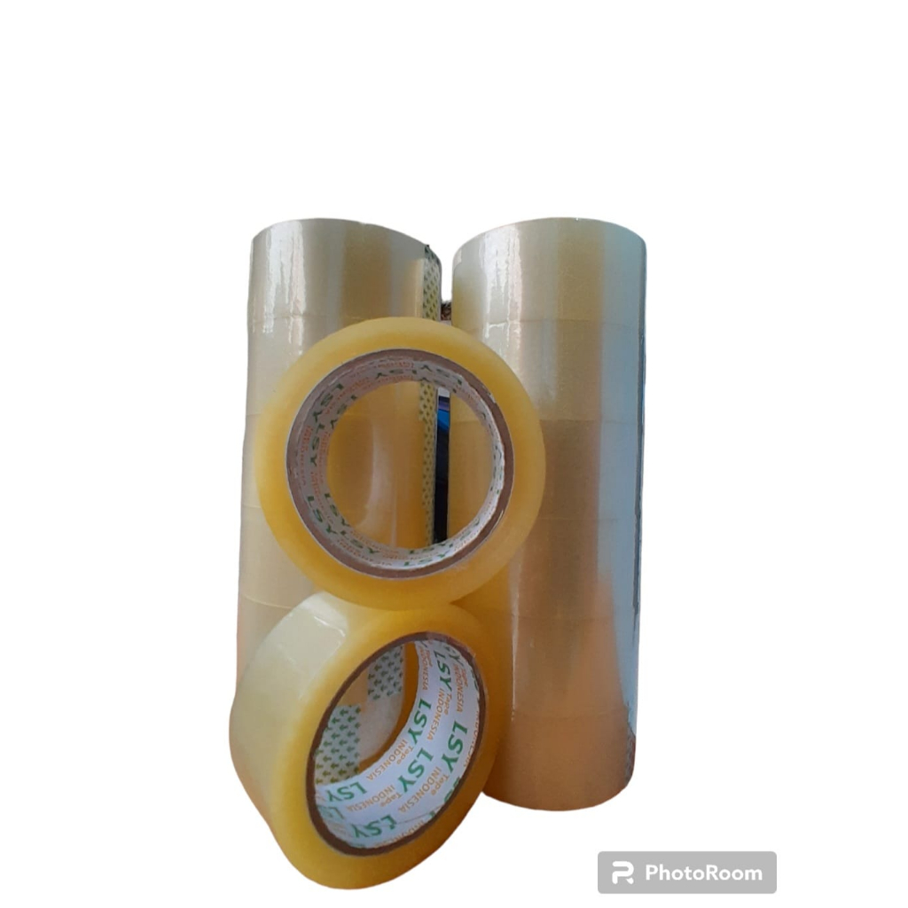 

lakban bening isolasi bening 45mm 90 Yard