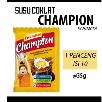 

energen champions coklat
