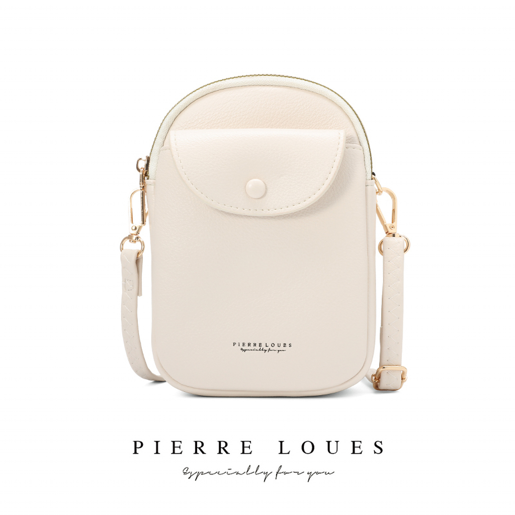 Selempang Wanita PIERRE Tas Selempang Wanita PIERRE LOUES Ilona Bag Sling Bag PU Leather BAEOS PIERR
