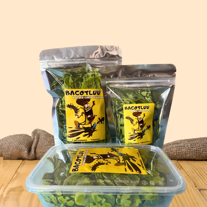 

banana coklat luumer varian green tea