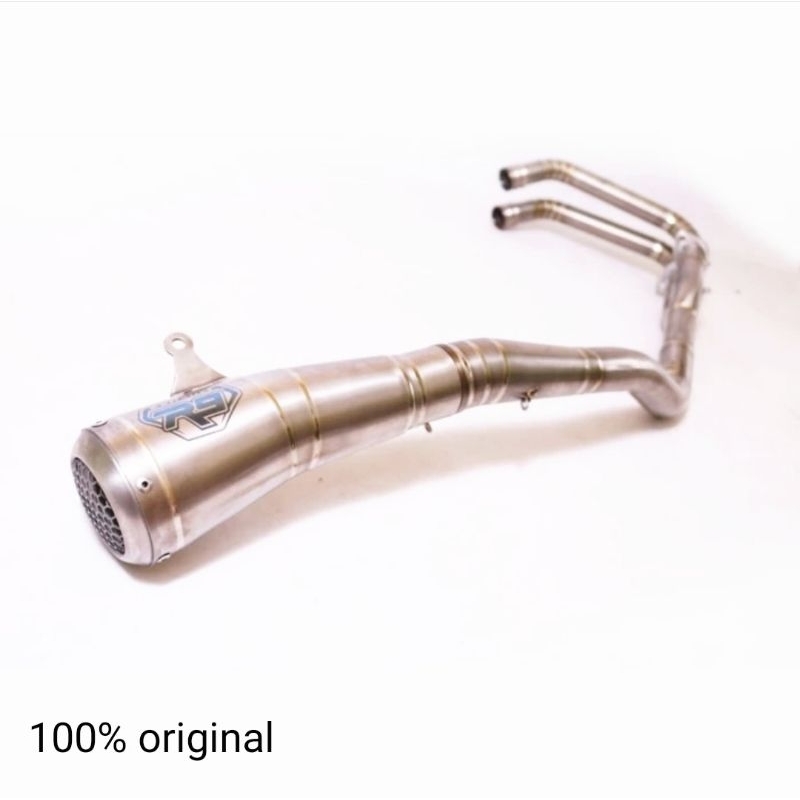 Knalpot R9 GP Series Original Titanium  CBR 250RR