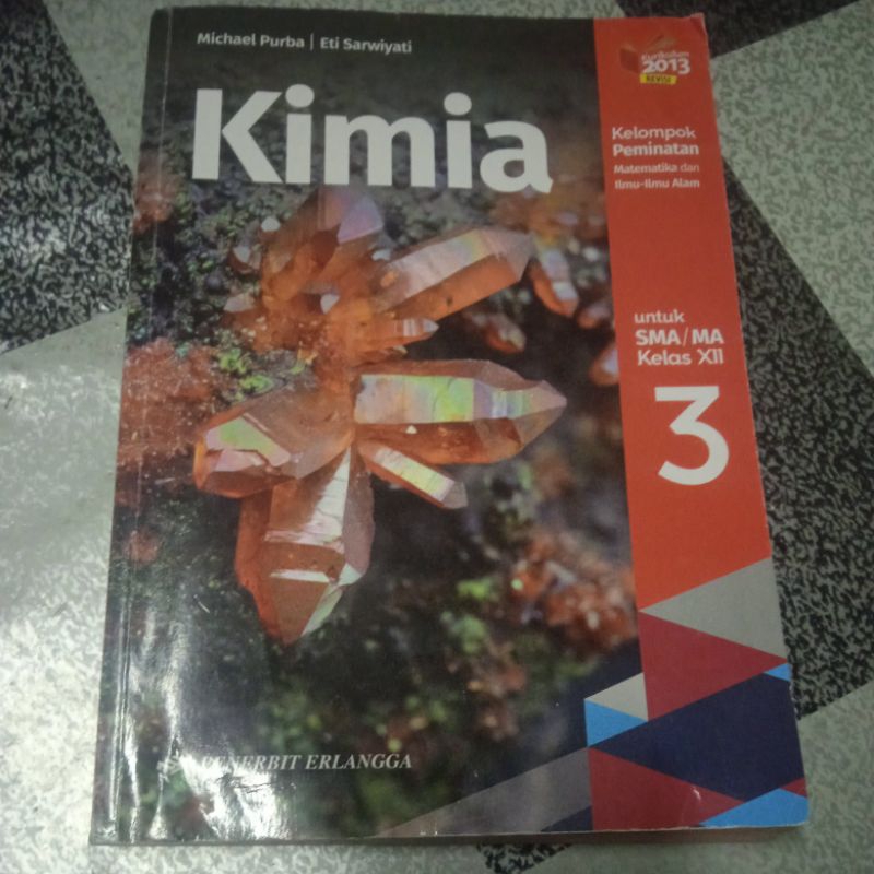 Kimia SMA kelas 12 Erlangga Michael purba