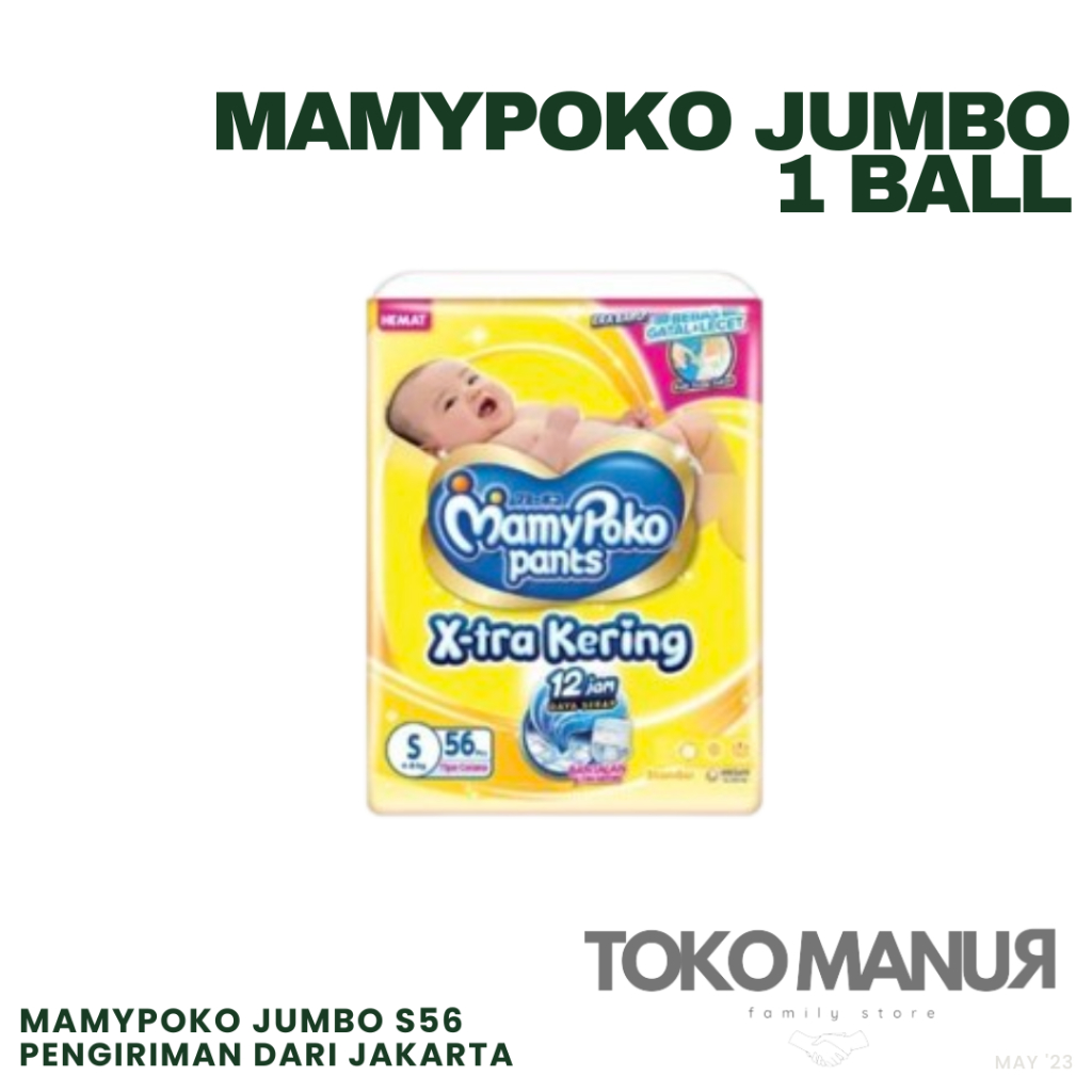 POPOK BAYI MURAH MAMYPOKO PANTS X-TRA KERING JUMBO