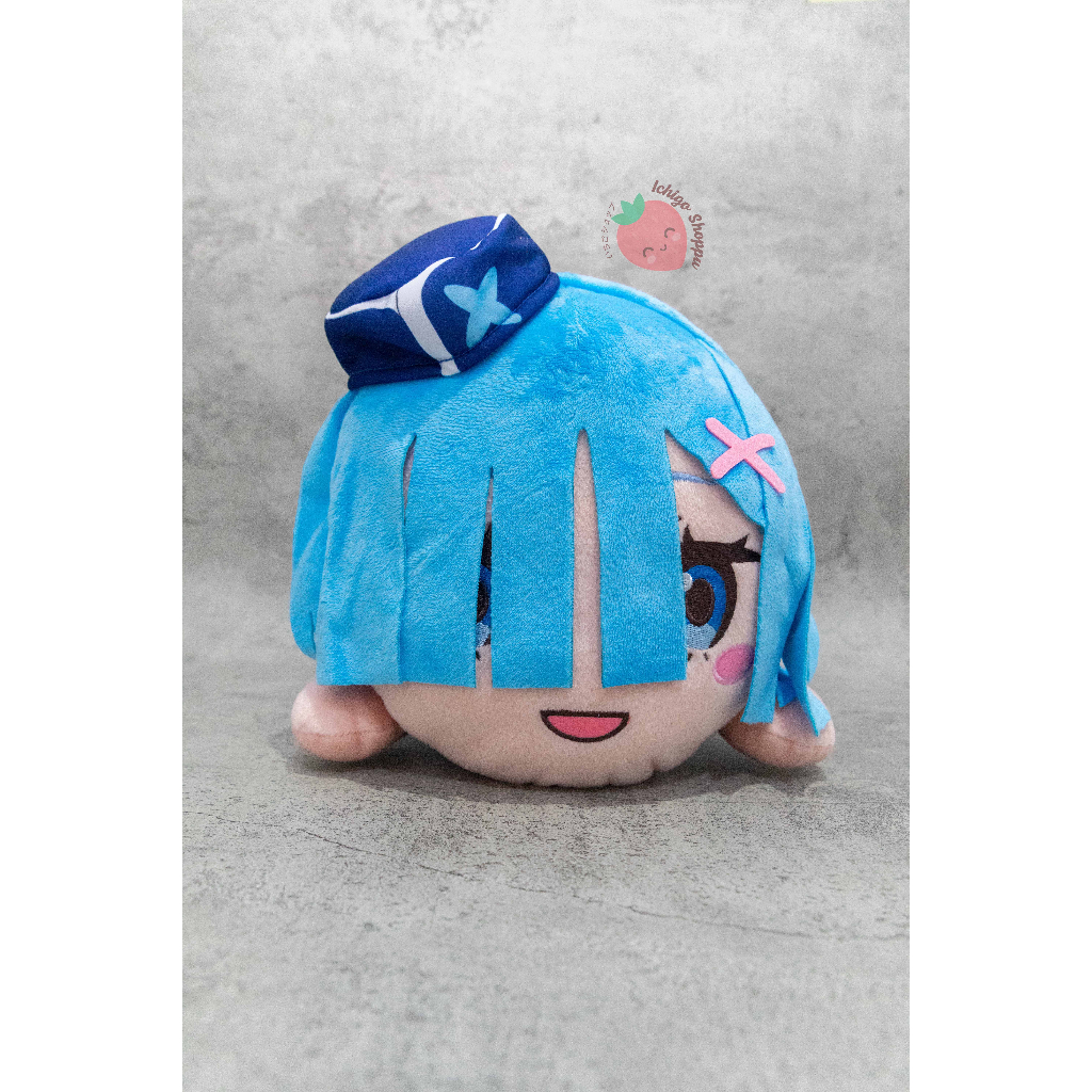 SEGA Nesoberi Mega Jumbo Re:Zero Lemurgunica Airlines Rem Plush Doll