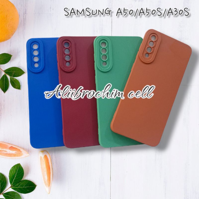 SOFTCASE SAMSUNG A50/A50S/A30S SILIKON CASE MACARON PRO CAMERA FULL COLOR 3D ORIGINAL TPU