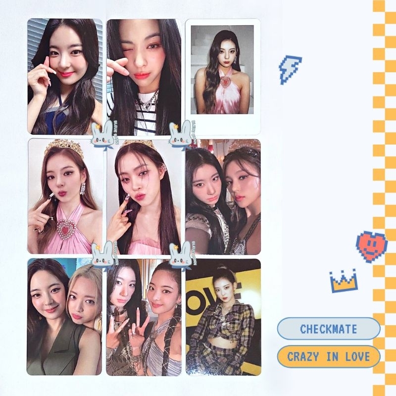 [READY] ITZY CHECKMATE CIL GUESS WHO OFFICIAL PHOTOCARD Yeji, Lia, Ryujin, Chaeryeong, Yuna PC Bene 