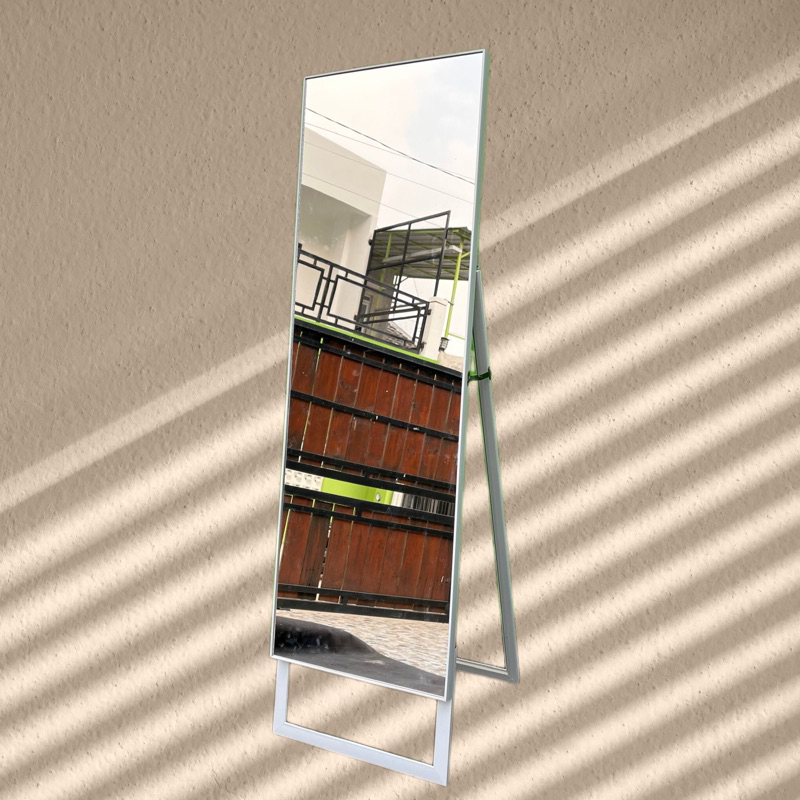 STANDING MIRROR FRAMELESS MURAH CERMIN BERDIRI