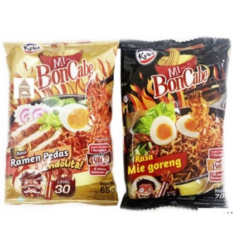 

Kobe Mie Goreng Instant Boncabe