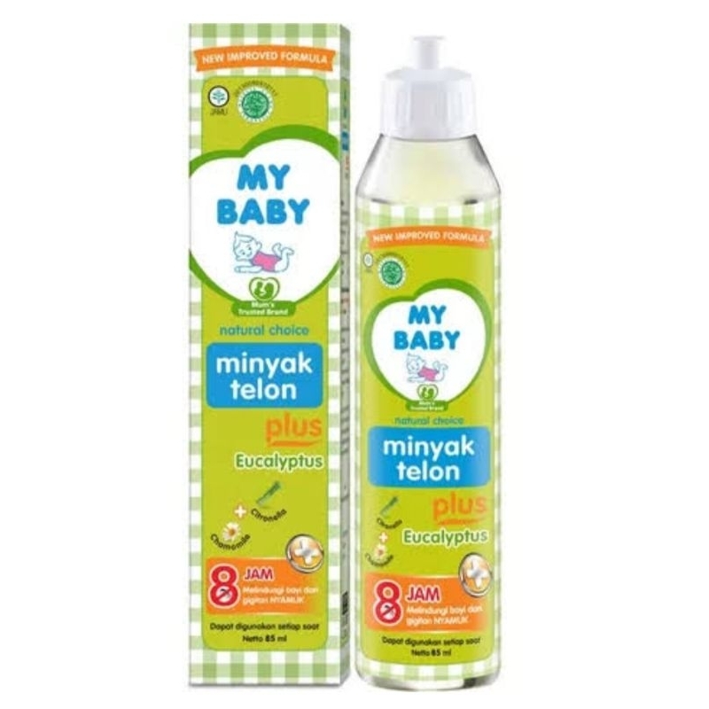Minyak telon my baby eucalyptus/minyak telon bayi/minyak telon my baby 90ml