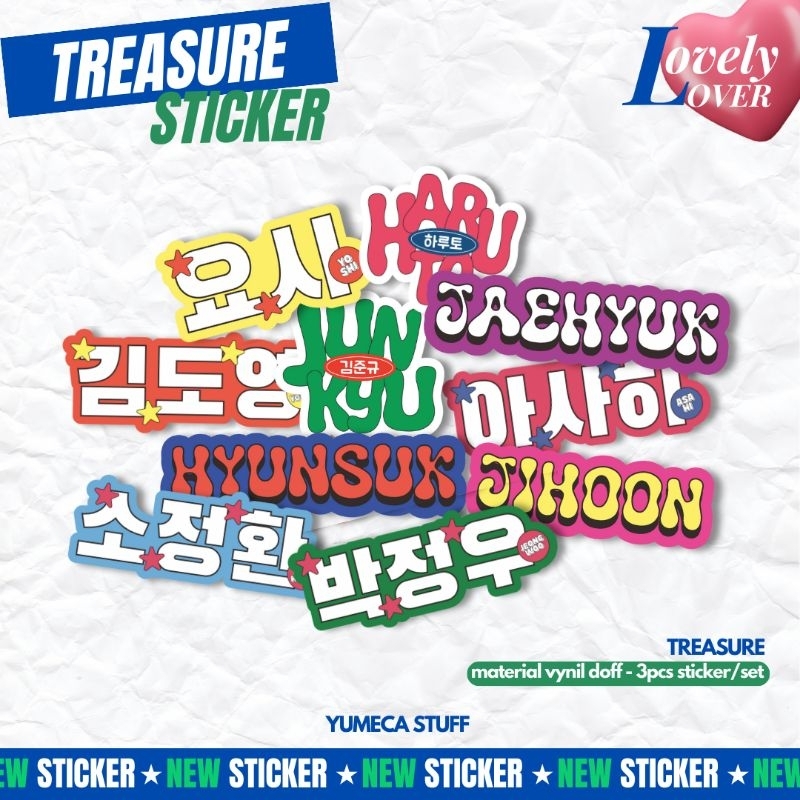 

(min. co 15k) TRSR LOVELY LOVER STICKER SET