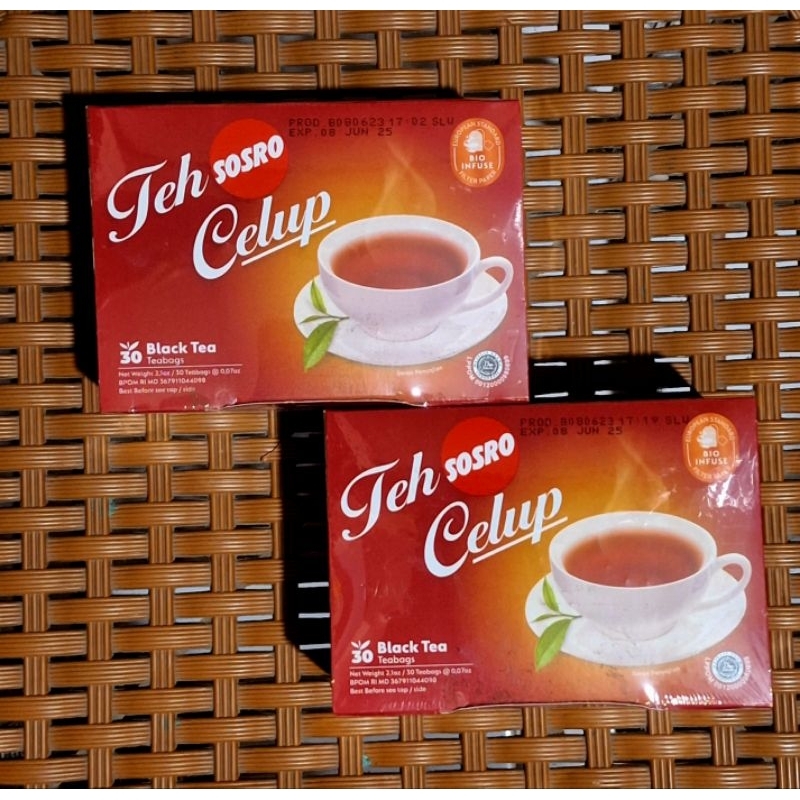 

TEH CEPUP SOSRO 60g / 30 KANTONG @ 2g
