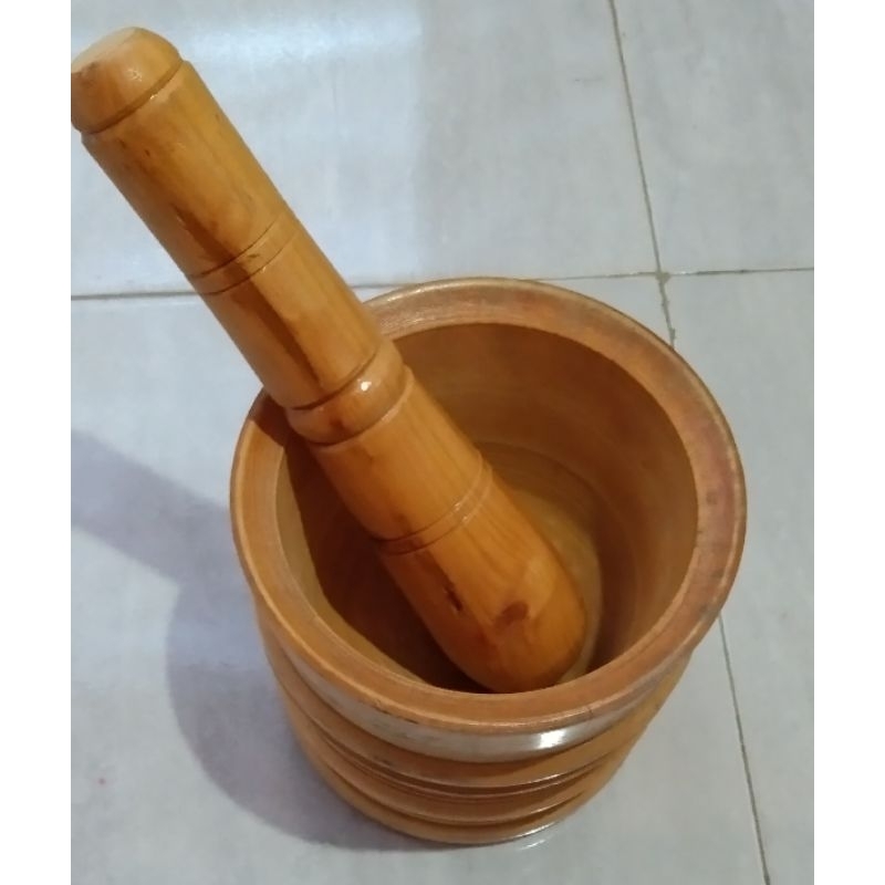 LUMPANG KAYU/LUMPANG RUJAK BEBEK MINI