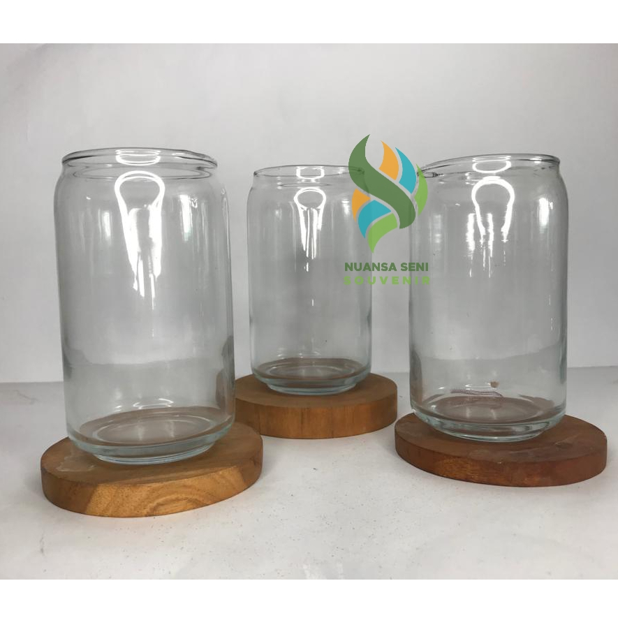Gelas Jus Ale Gelas Can Gelas Model Minuman Kaleng Tumbler Minum Kaca Aesthetic