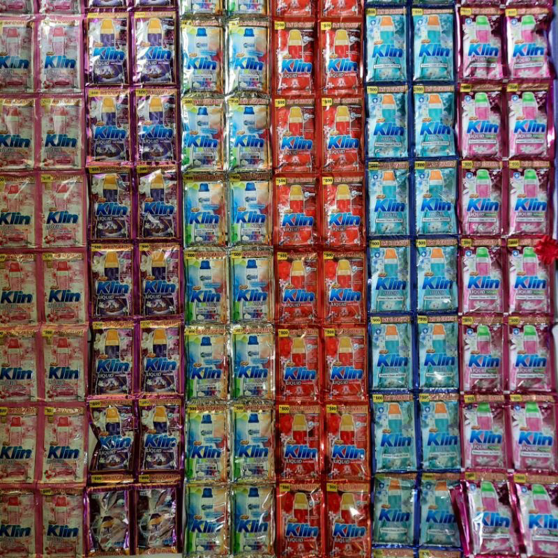 (12PCS) SOKLIN LIQUID DETERGENT CAIR SACHET / SOKLIN CAIR / DETERGENT SACHET