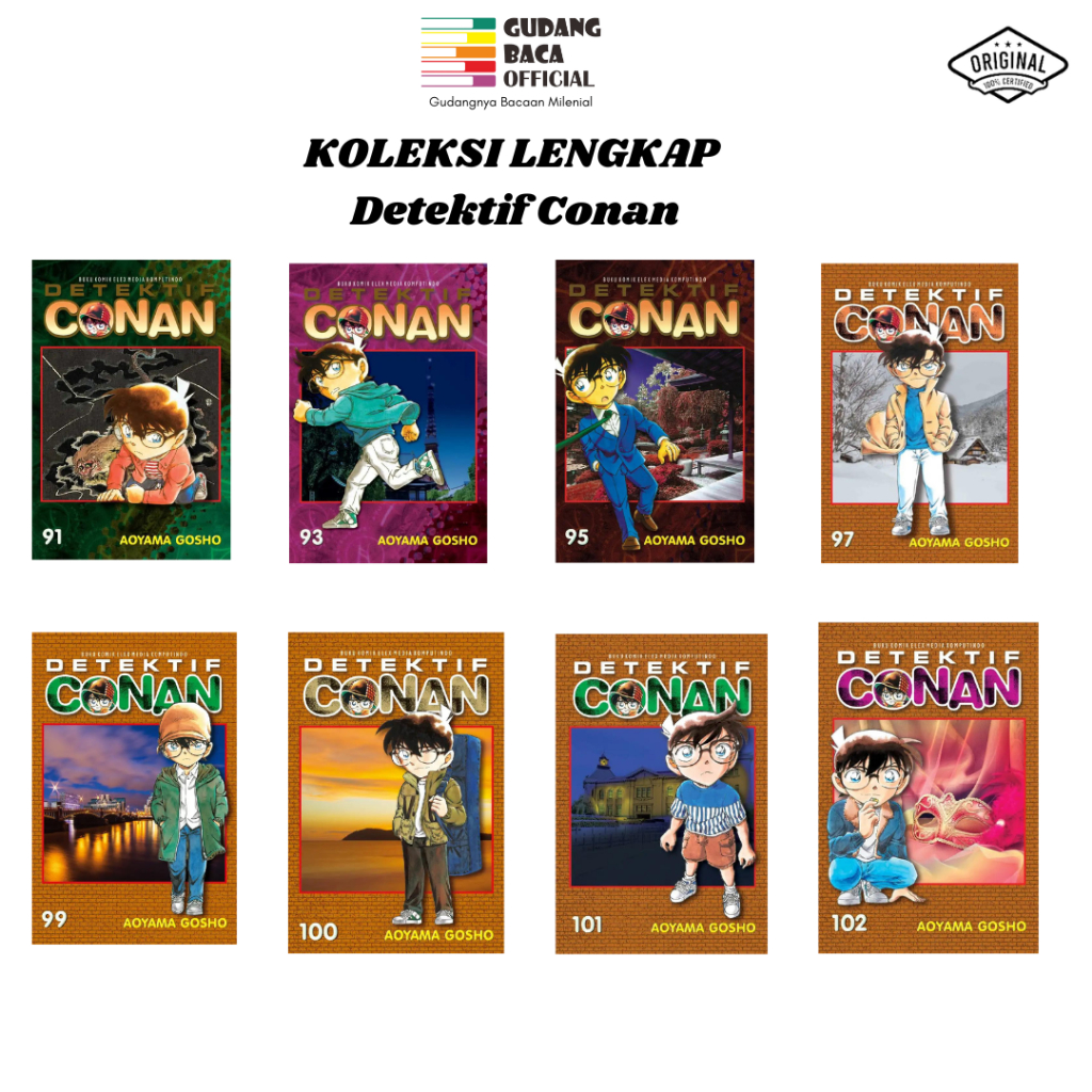 Detektif Conan 91 - Detektif Conan 93 - Detektif Conan 95 - Detektif Conan 96 - Detektif Conan 97 - 