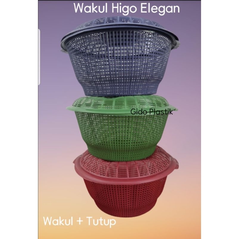 Wakul Hajatan / Waskom Hajatan Higo /Waskom Hajatan + Tutup