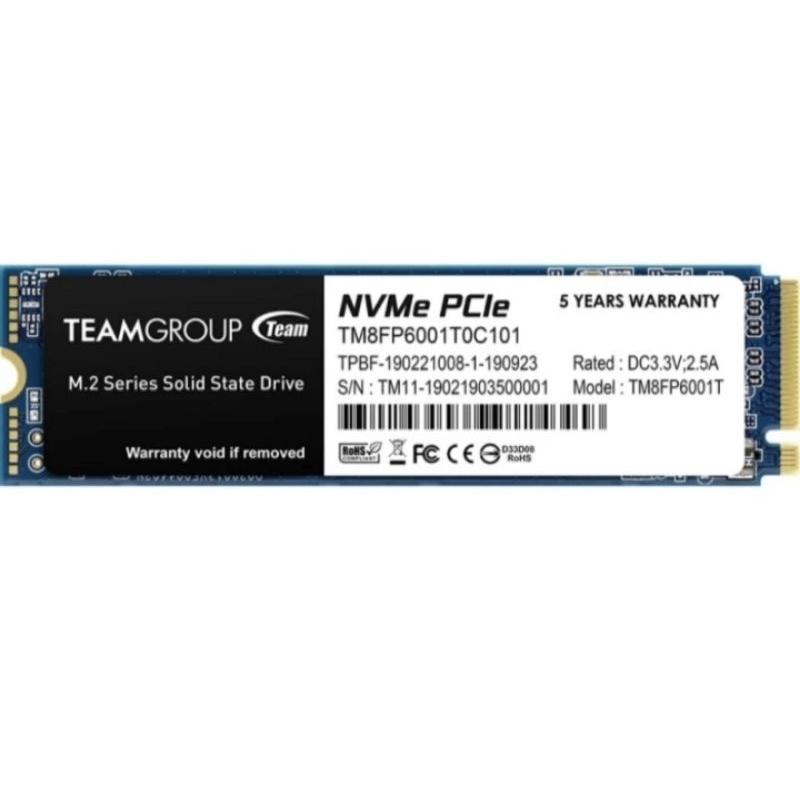 SSD 1TB NVME GEN3 2.5