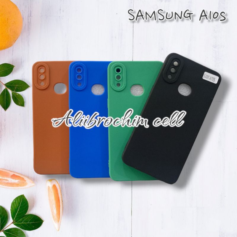 SOFTCASE SAMSUNG A10S SILIKON CASE MACARON PRO CAMERA FULL COLOR 3D ORIGINAL TPU