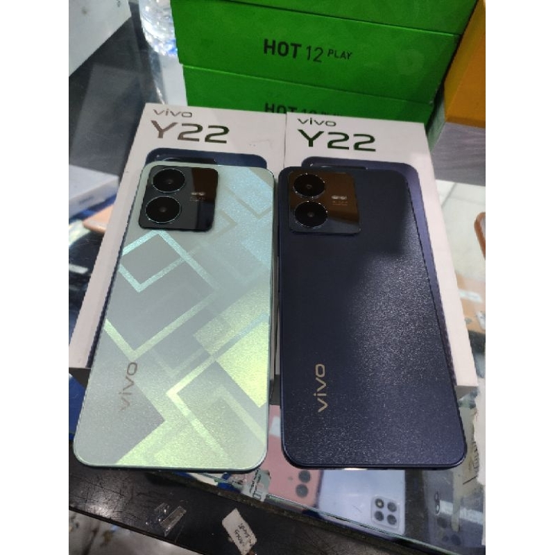 VIVO Y22 Ram 4/64 | Ram 4/128 | Ram 6/128 (SECOND) Original Resmi Indonesia