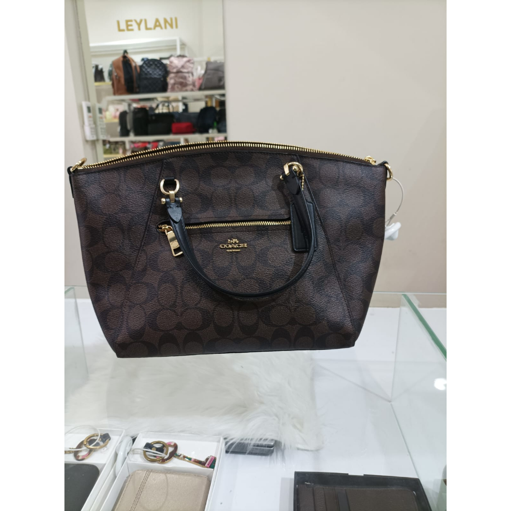Coach Prairie sign brown  F79998