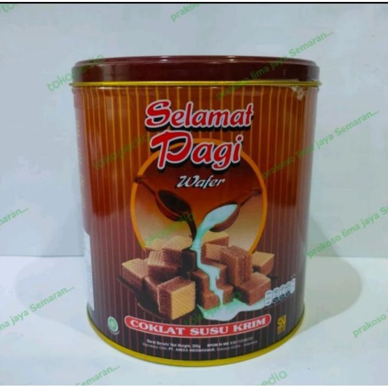 

biskuit wafer good morning