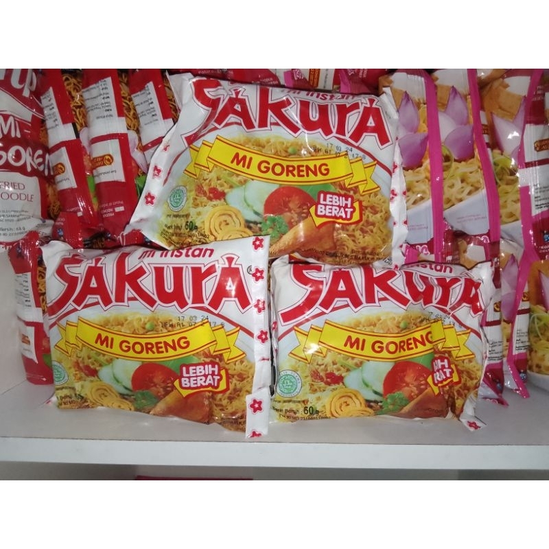 

mie instan goreng sakura 60gr / sakura mie goreng murah