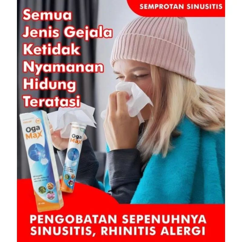 OGA MAX Untuk Mengobati Sinusitis