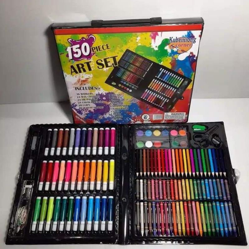 

ART SET CRAYON || CRAYON SET COPER 150 PCS