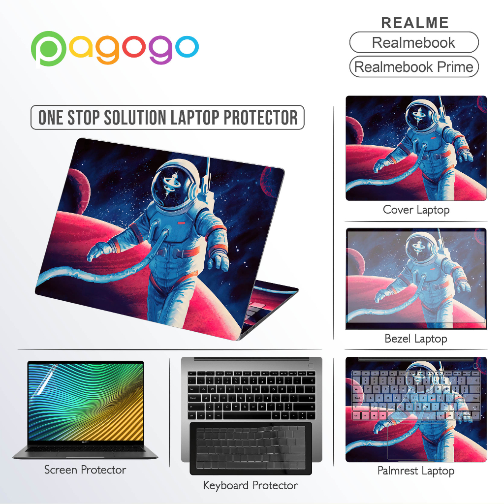KJ Screen Guard Skin Keyboard Protector Garskin Stiker Laptop Realme Book RealmeBook Prime Matte