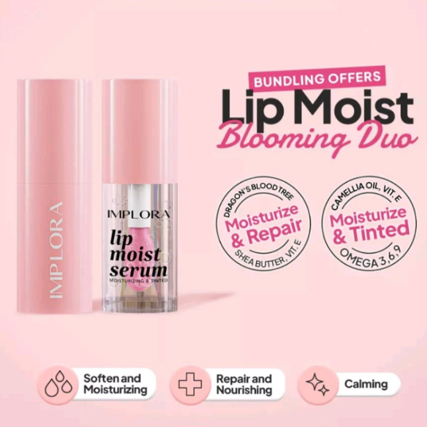 Implora Lip Moist Essence | Implora Lip Moist Serum | Pelembab Bibir Implora Lip Serum Implora