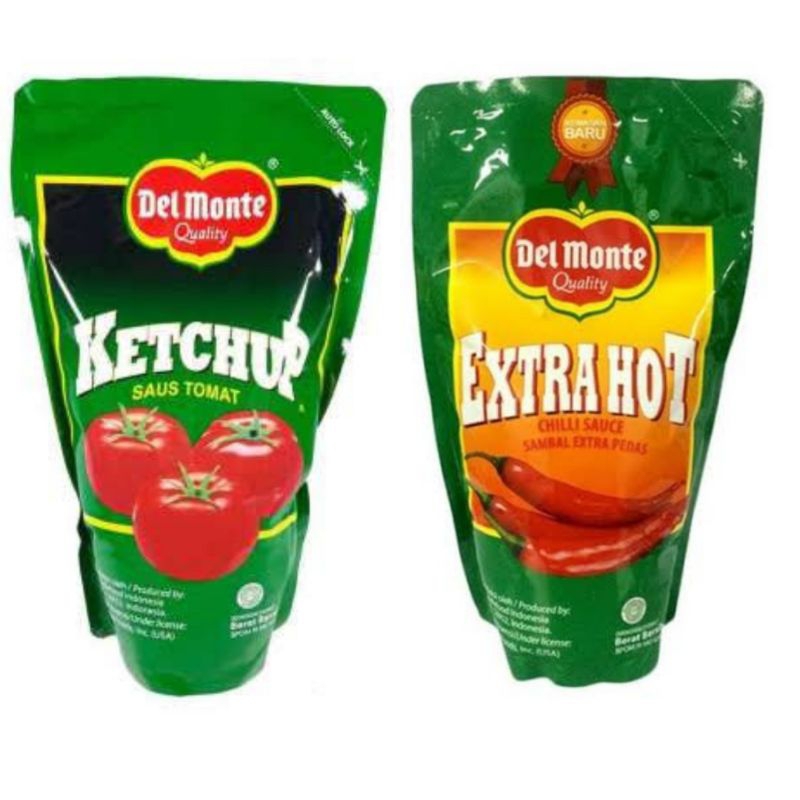 

SAOS DELMONTE SAOS TOMAT / SAOS CABAI EXTRA PEDAS 1 KG