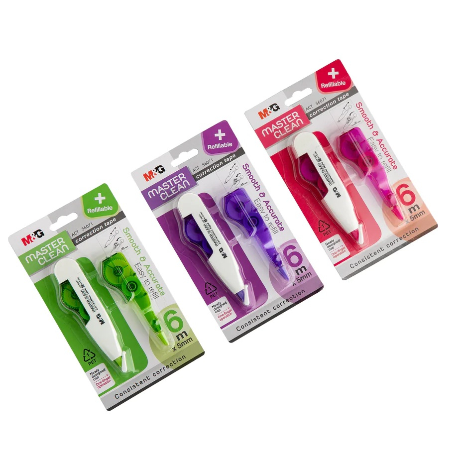 

M&G master clean correction tape refillable ACT56071