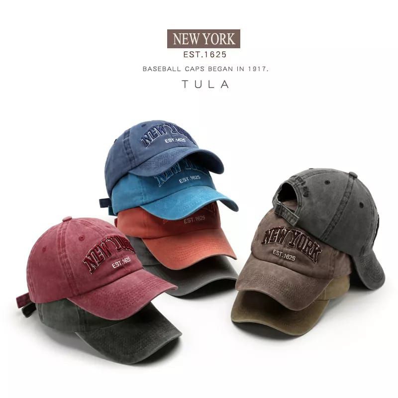 Baseball cap : NEW YORK - Topi Baseball Topi Pria Topi New York Wanita