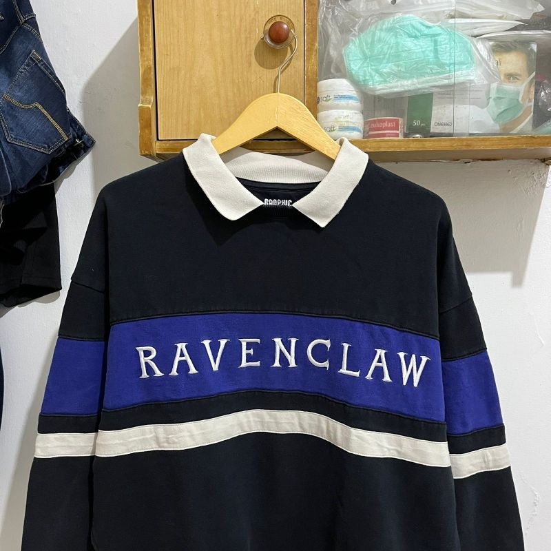crewneck rugby ravenclaw spao harry potter