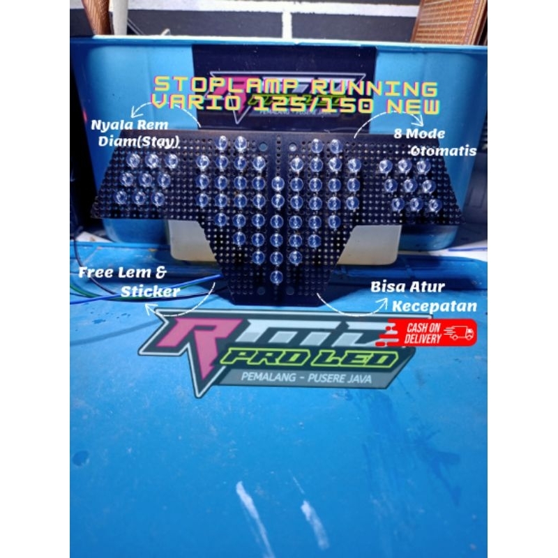 STOPLAMP RUNNING VARIO 125/150 NEW LOVE❤️
