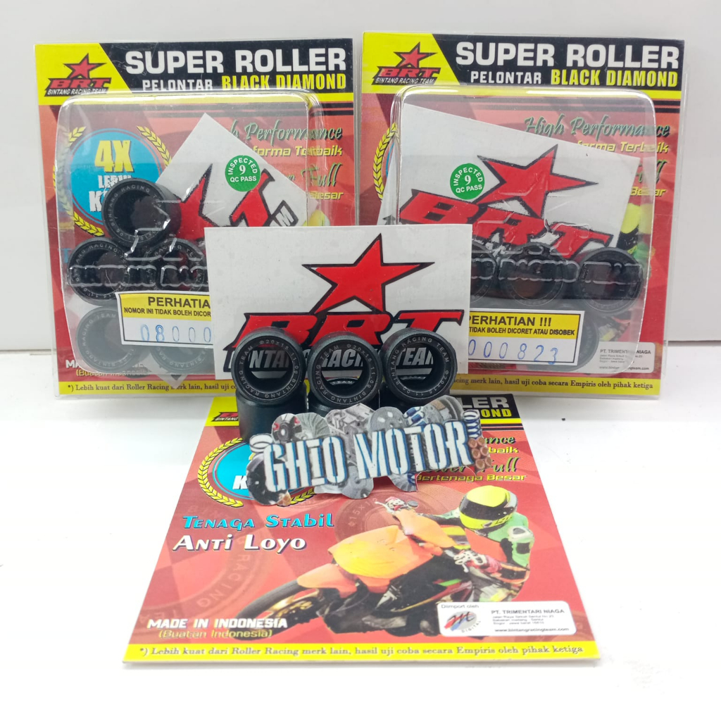 ROLLER BRT BLACK DIAMOND BEAT NEW BEAT DELUXE GENIO SCOOPY NEW LOLER RACING GENIO BEAT DELUX ROLLER