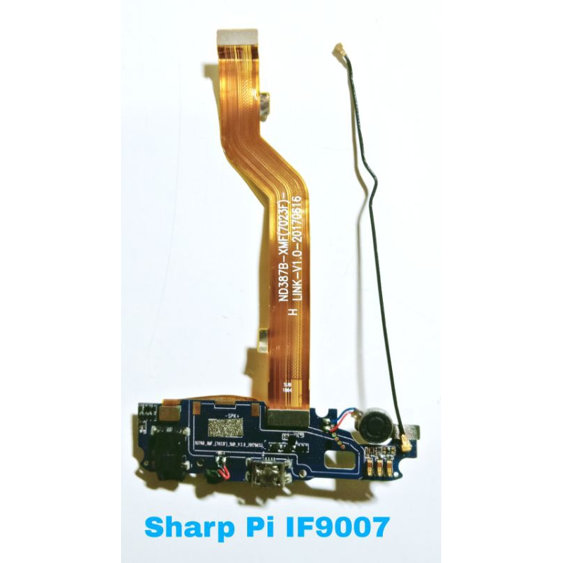 papan charger konektor cas flexible flexibel kabel antena sharp pi if9007 if 9007 original copotan tested