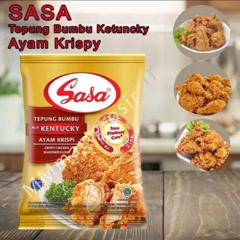 

SASA TEPUNG BUMBU ALA KENTUCKY AYAM KRISPI 70g