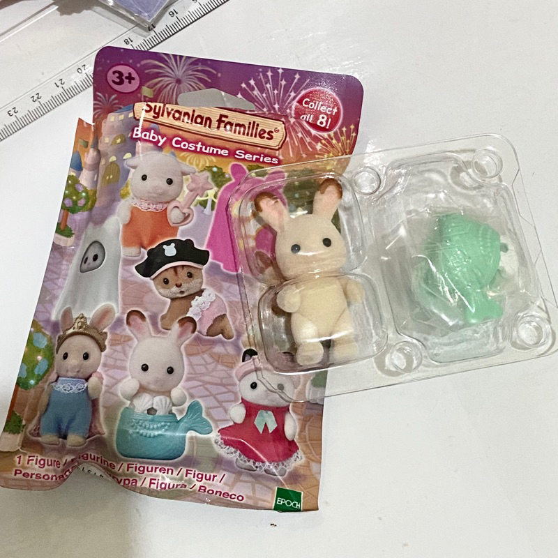 READY - sylvanian families baby costume series unsealed blind bag box sheep bunny mermaid ghost cat
