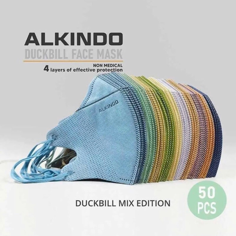 MASKER DUCKBILL MIX WARNA MOUSON